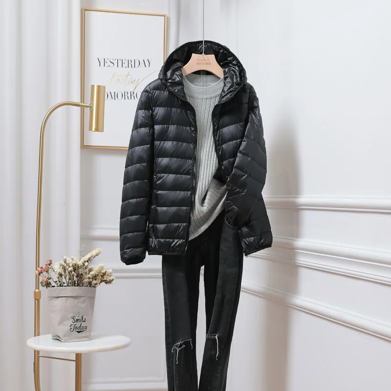 Women's Puffer Jacket Lightweight Water-Resistant