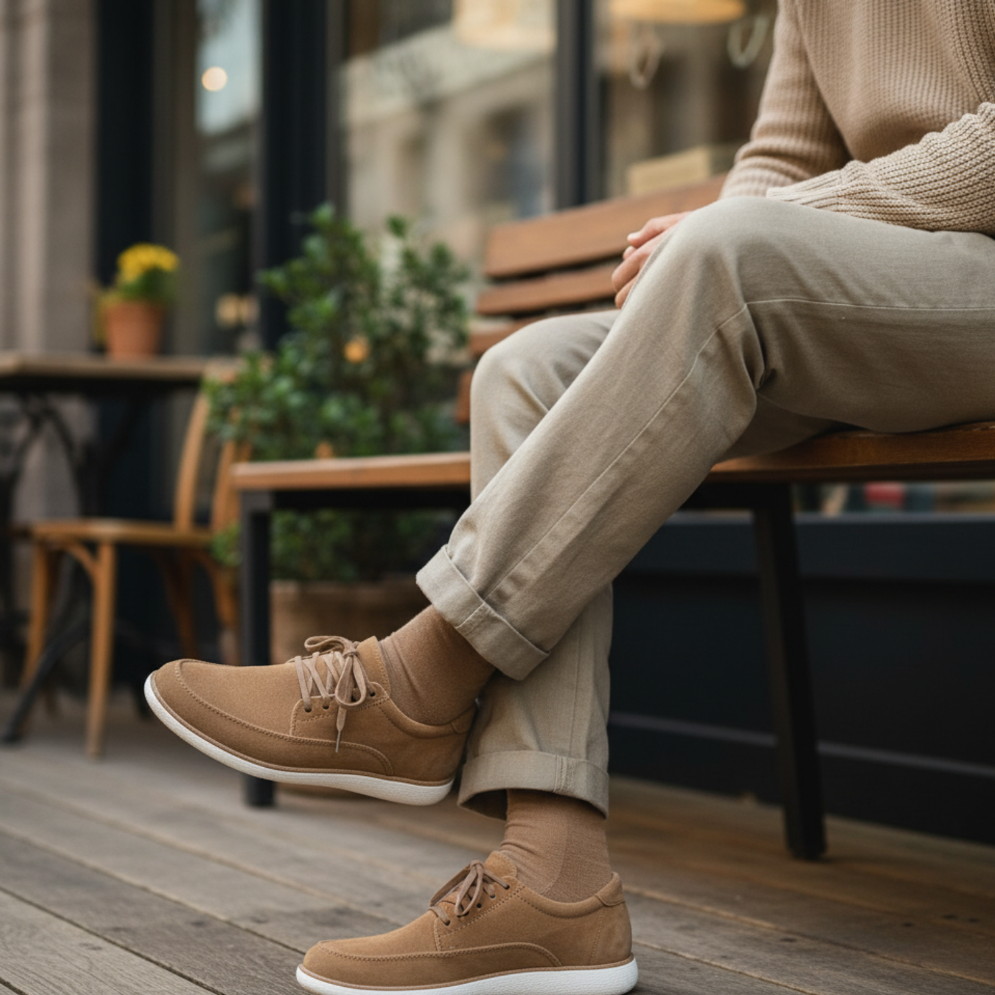 Men's Roomy Relaxed Fit Sneakers