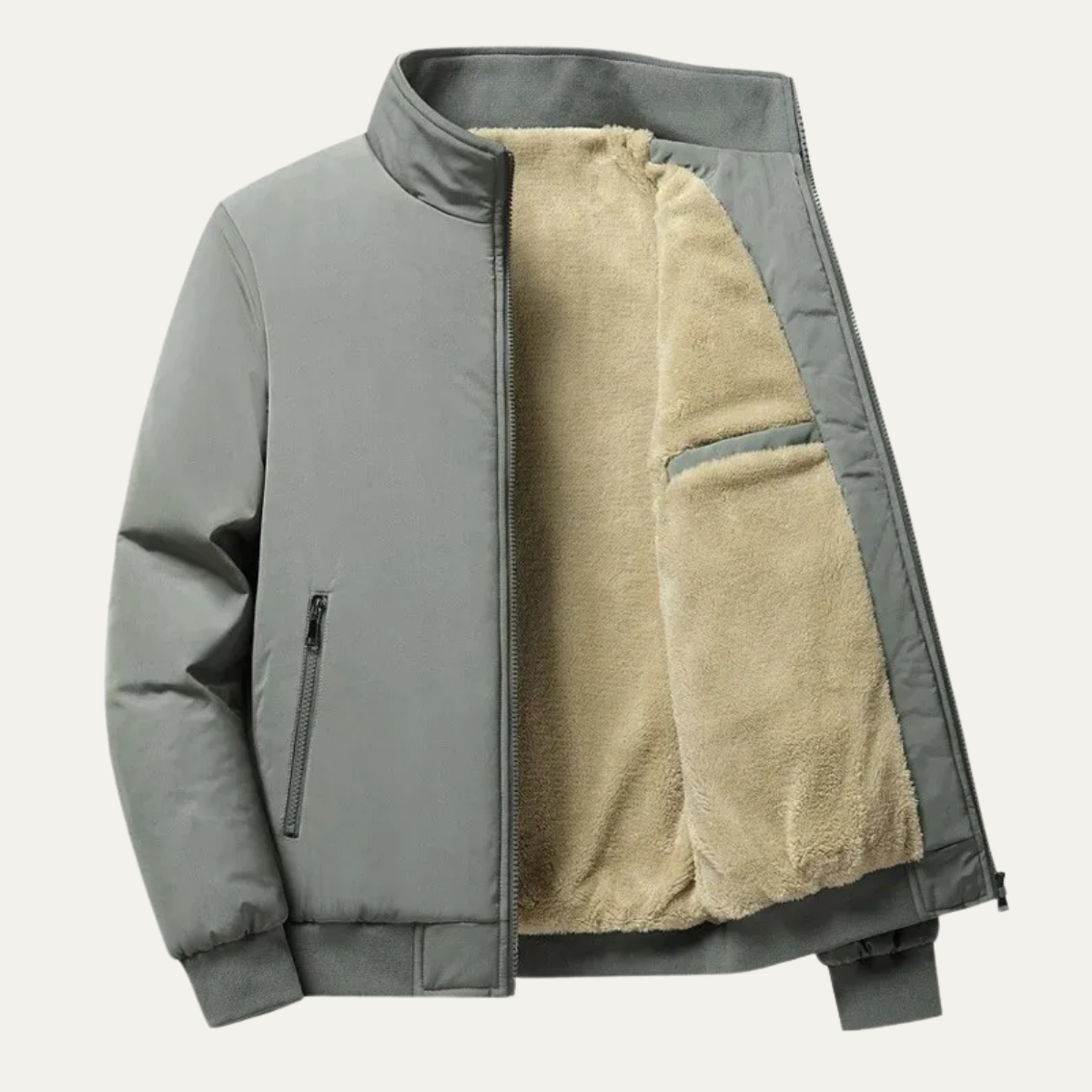 Ashenford Men's Lightweight Zip Up Coat