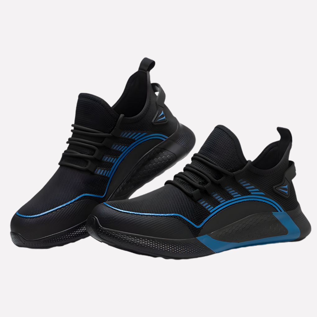 Men's Breathable Safety Shoes Air Flow Design