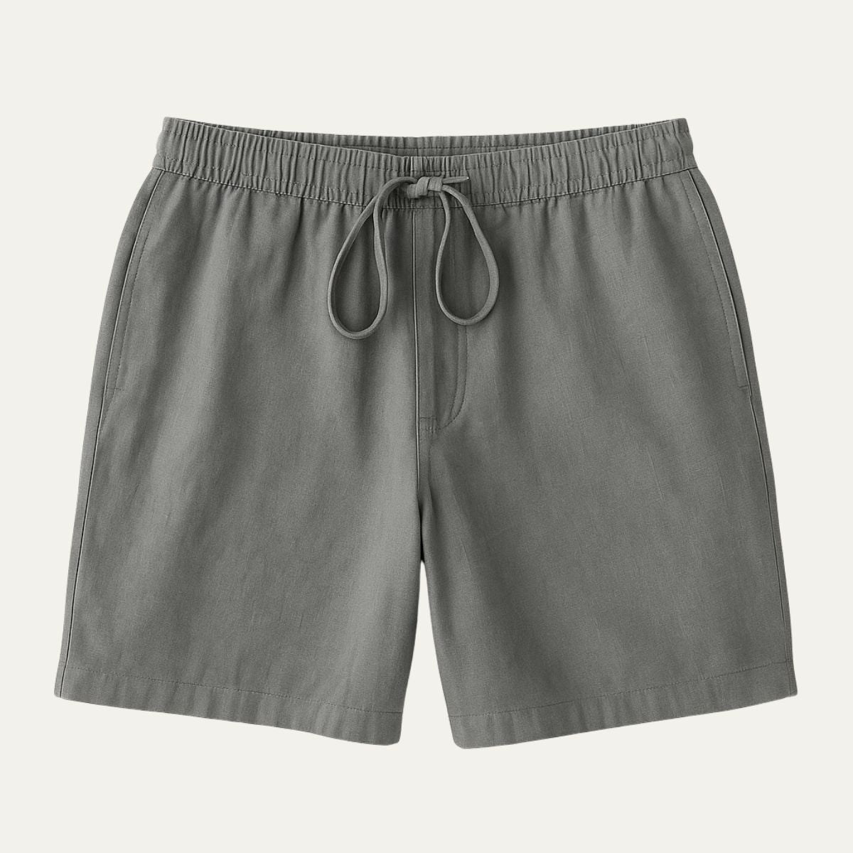 Men's Linen Summer Shorts Lightweight Relaxed Fit - VibreMode