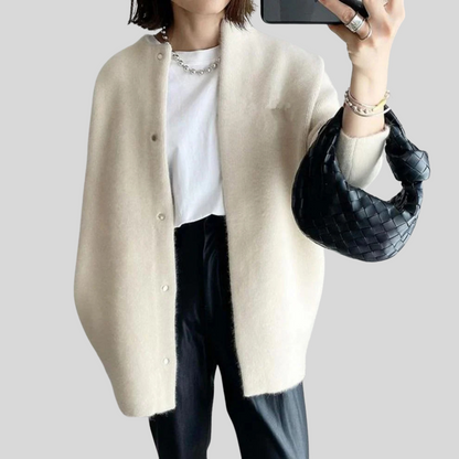 Women's Cardigan Refined Knit Layer