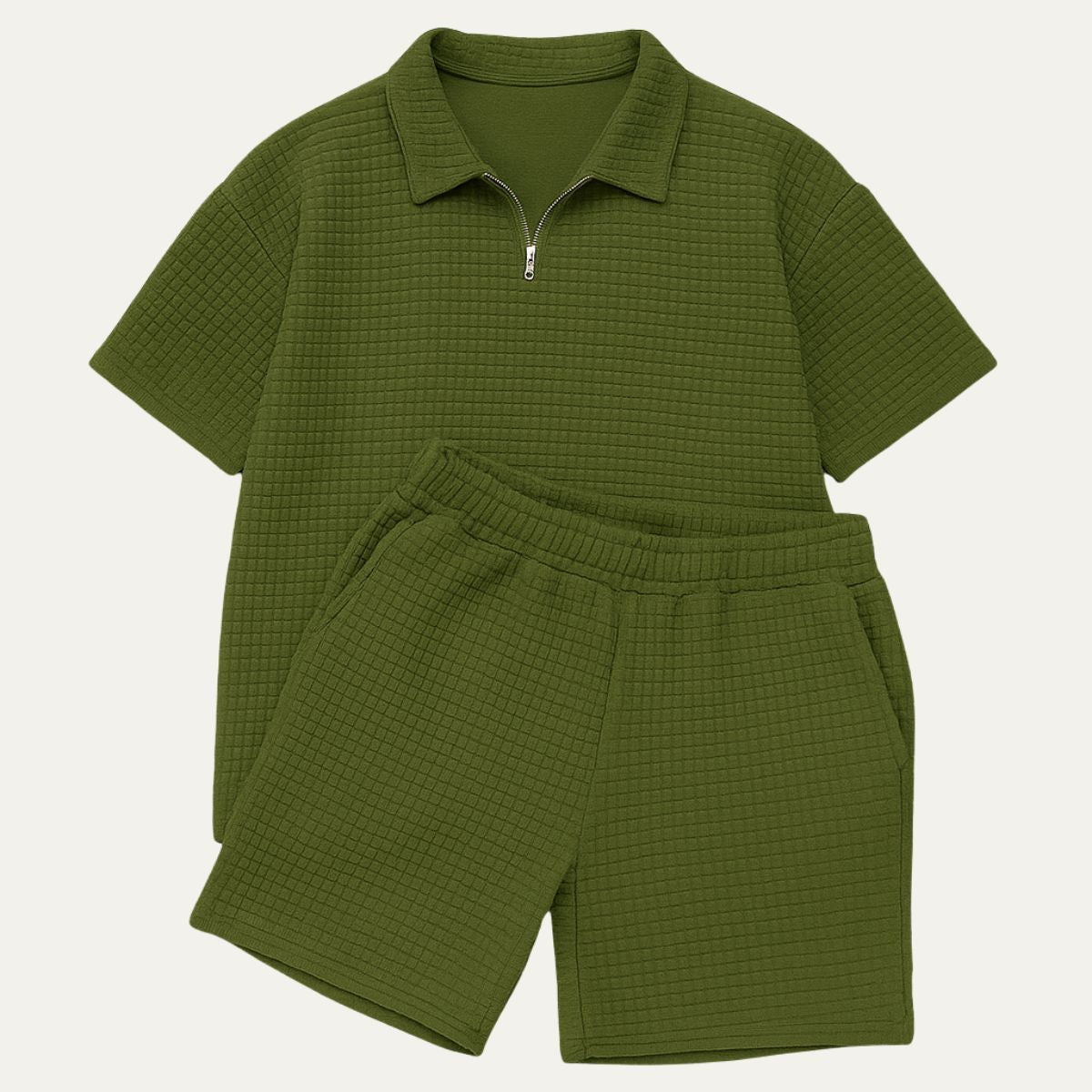 Men's Polo Shorts Set