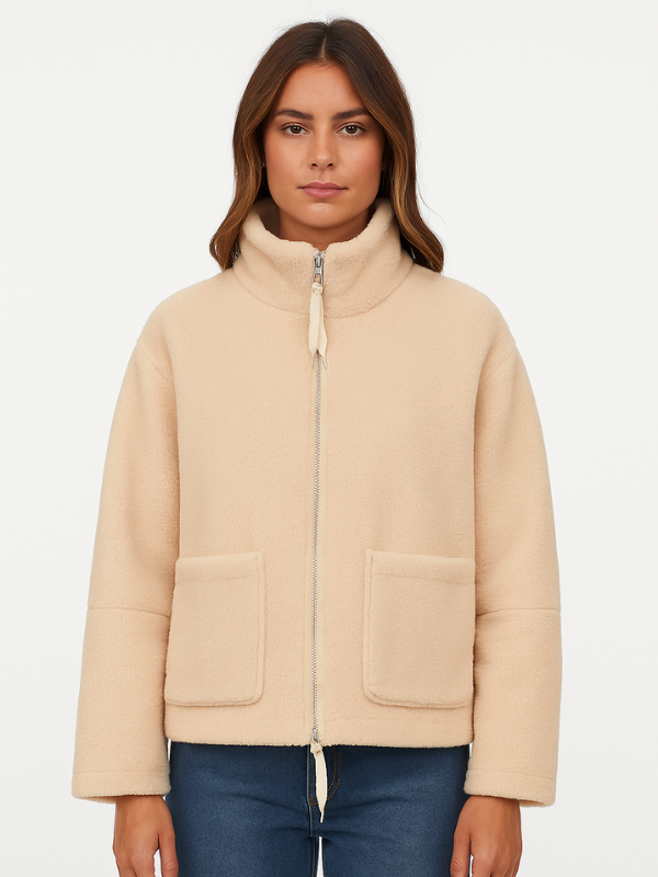 Cozy Large Sherpa Fleece Winter Coat
