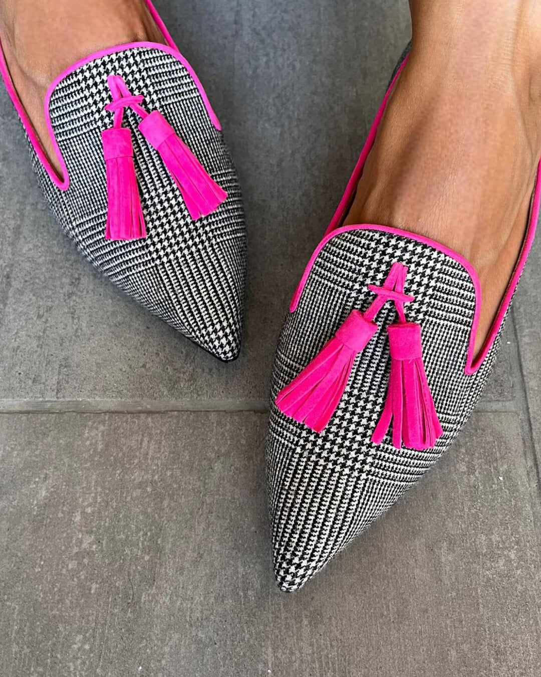Luxurious Tassel Slip On Shoes