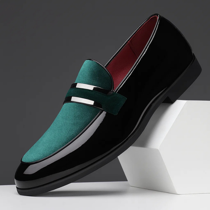 Men's Italian Leather Penny Loafers