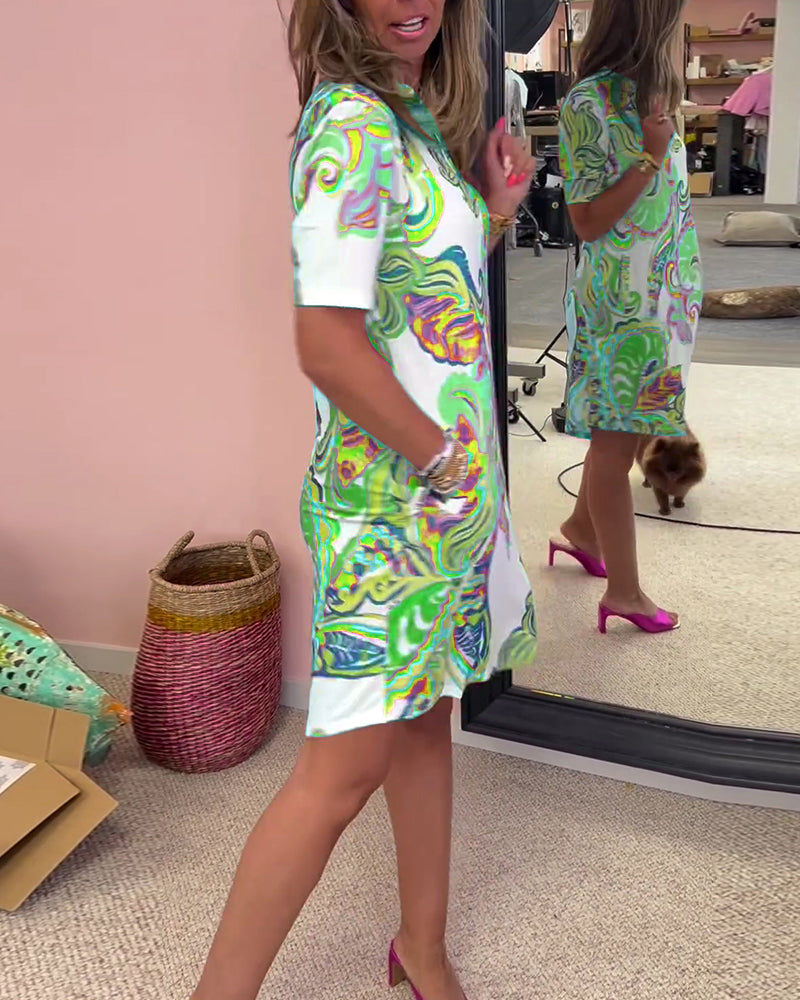 Vintage Mini A-Line Dress