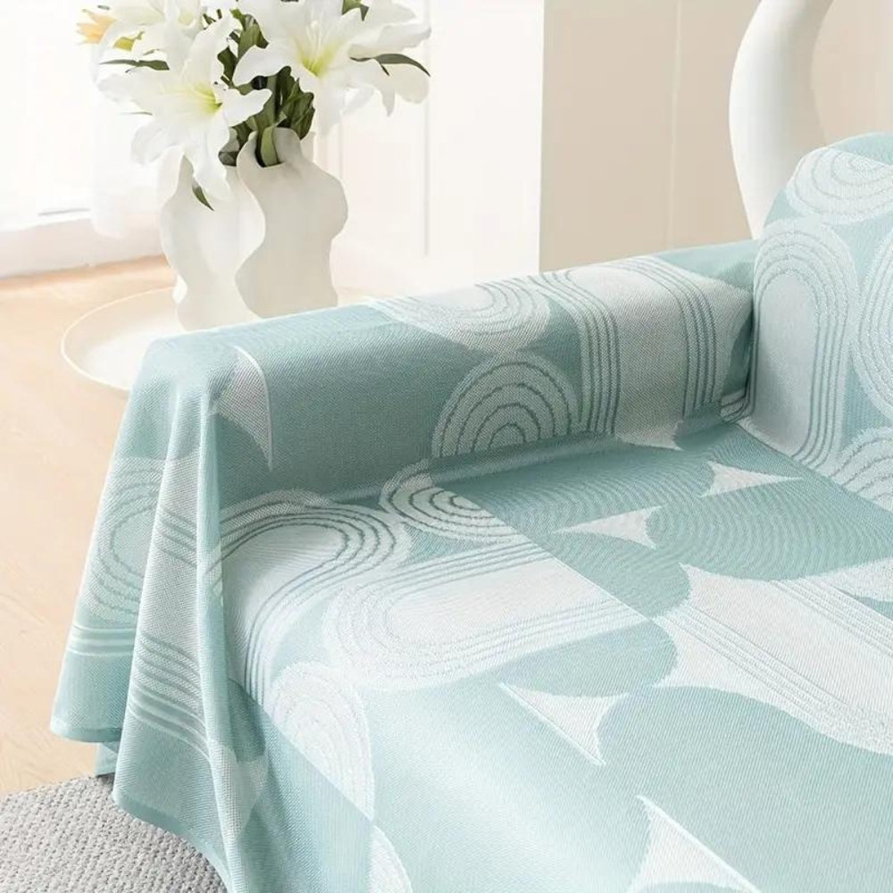 Sofa Cover Cooling Elegant Design Beige