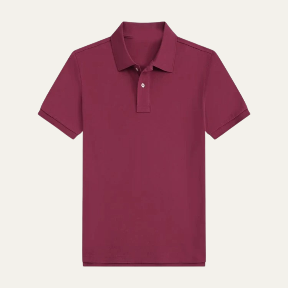 Vicenza Men's Polo Shirt Classic Fit Cotton Solid White