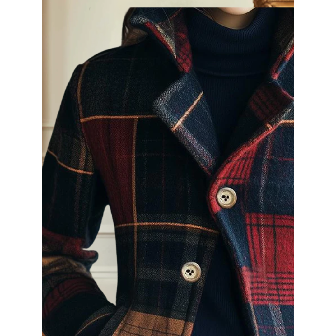 Timeless Checked Coat