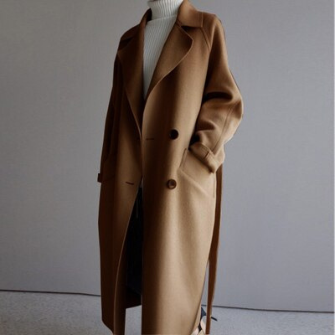 Women's Wool Coat Warm Winter Outerwear