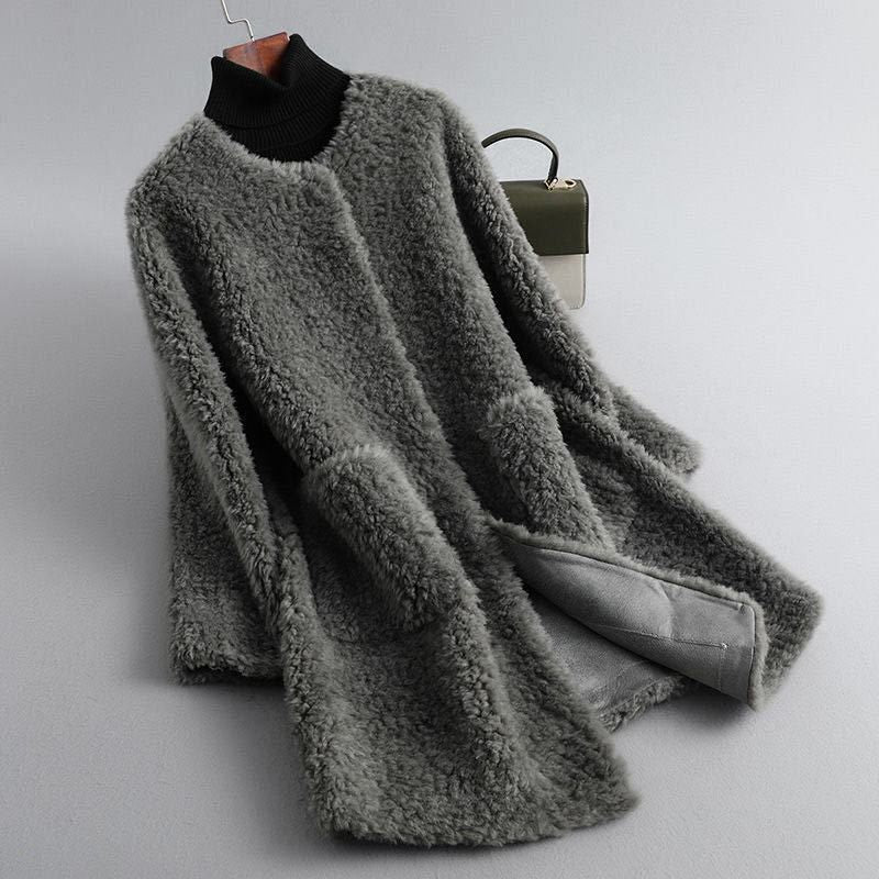 Luxurious Faux Fur Winter Coat