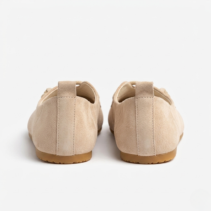 Women’s Suede Mary Jane Flats Slip-On Casual Comfort Shoes