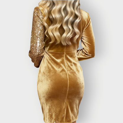 Chic Off Shoulder Party Dress