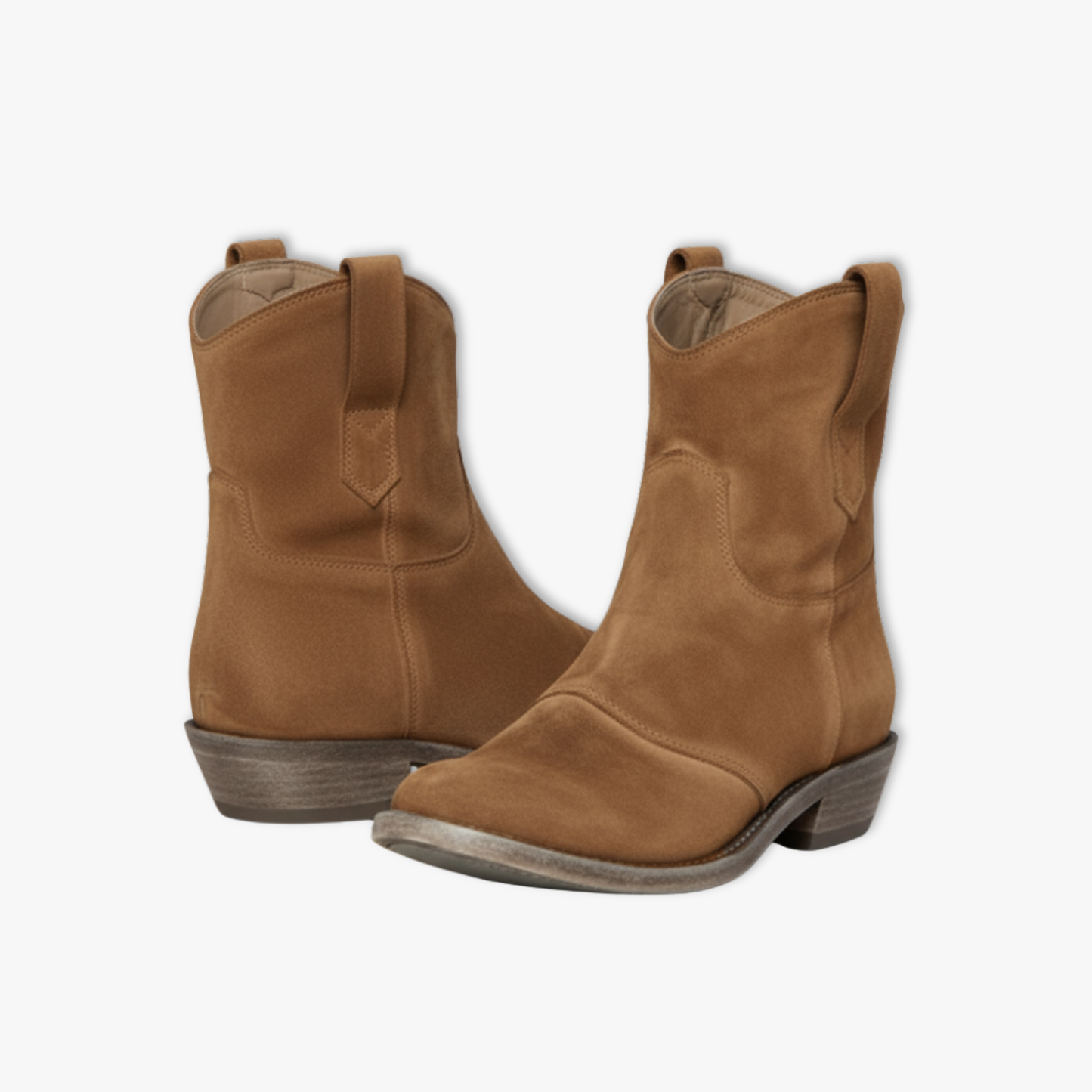 Premium Suede Ankle Boots for Women Non Slip On