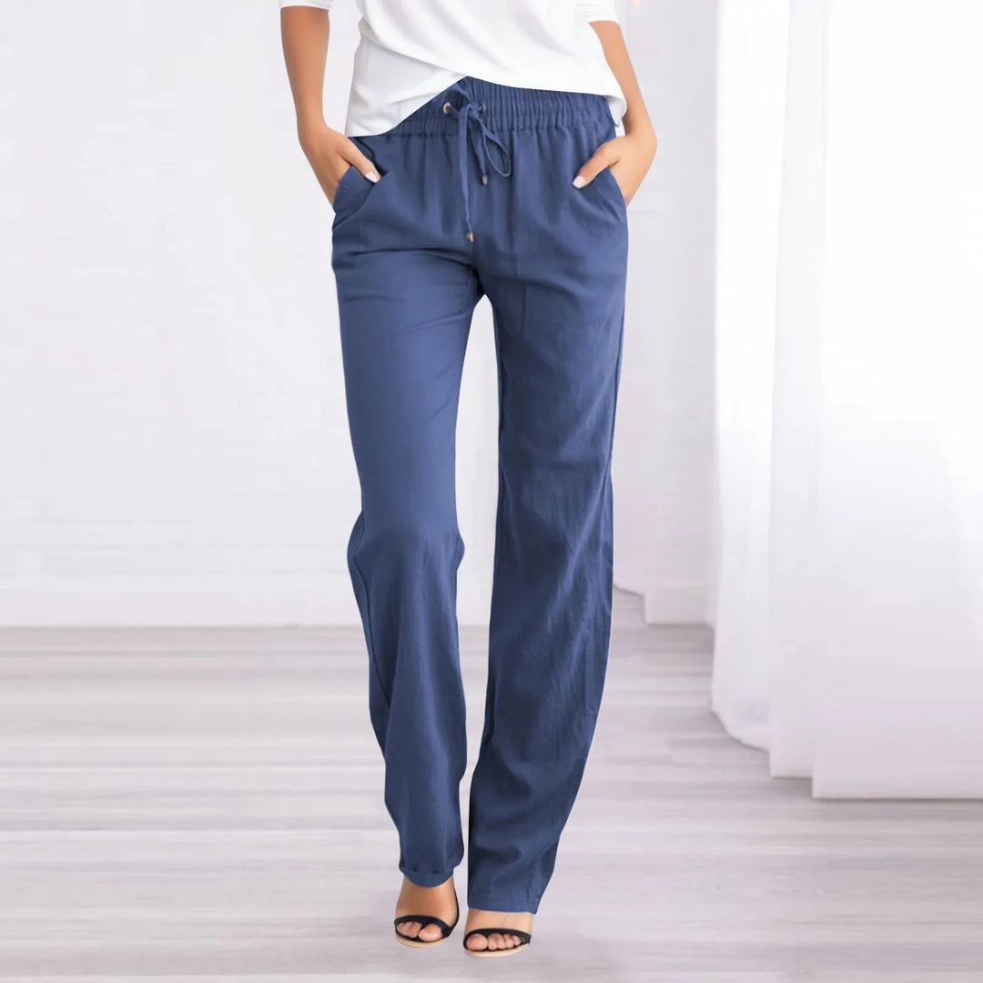 Women's Cotton Linen Trousers