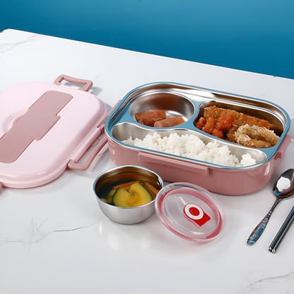 Stainless Steel Thermal Lunch Box - VibreMode