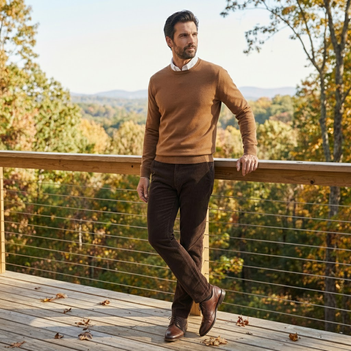 Men's Stretch Corduroy Pants
