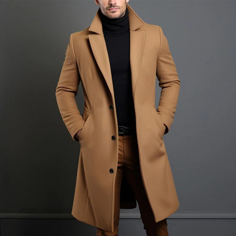 Classic Men's Warm Winter Parka - VibreMode