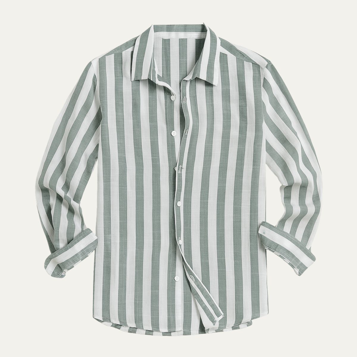 Valencia Men's Striped Linen Shirt