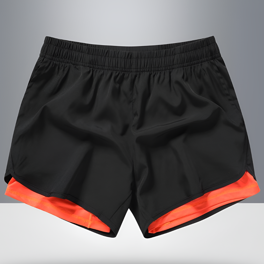 Men's Running Shorts Quick-Dry Zipper