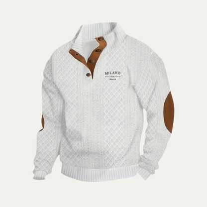 Men's Milano Knit Quarter Zip Sweater
