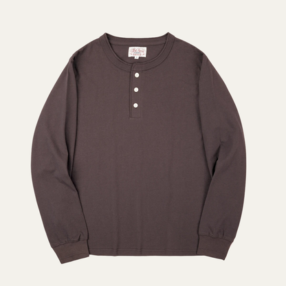 Men's Cotton Casual Henley Shirt Lightweight