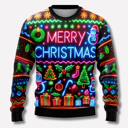 Unisex Christmas Sweater Neon - VibreMode