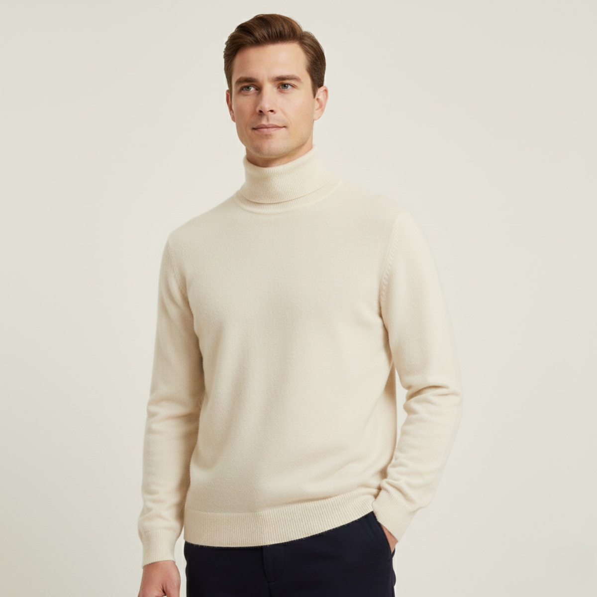 Men's Soft Wool Sweater Wool