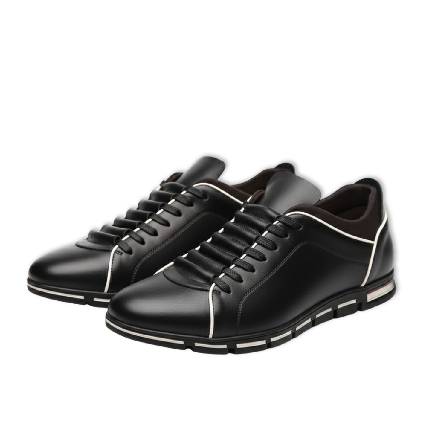Classic Mens Leather Comfort Shoes - VibreMode
