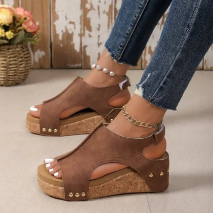 Women's Wedge Sandals - VibreMode