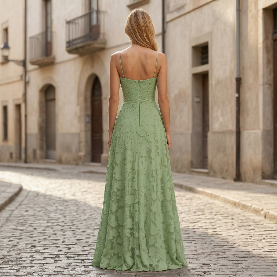 Women’s Maxi Dress Spaghetti Strap A Line Formal Gown