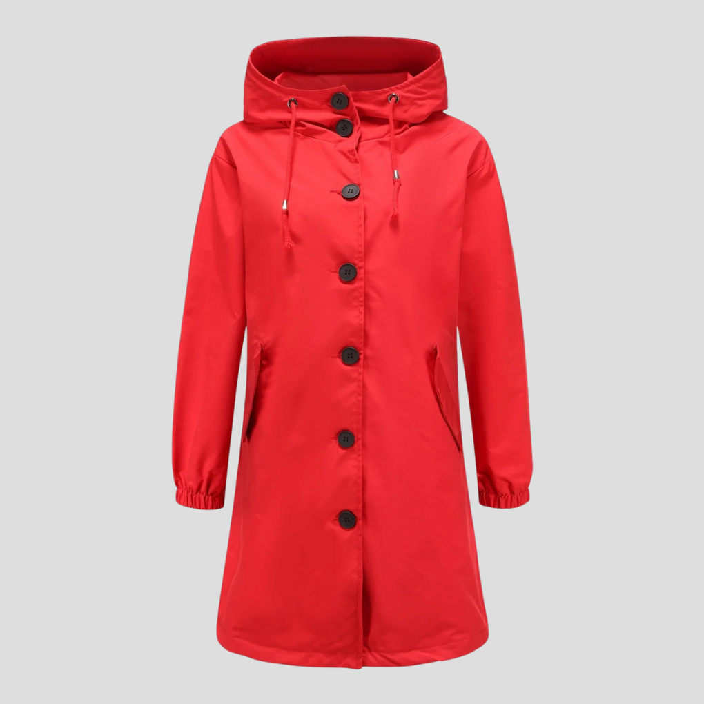Women's Waterproof Rain Jacket Hooded