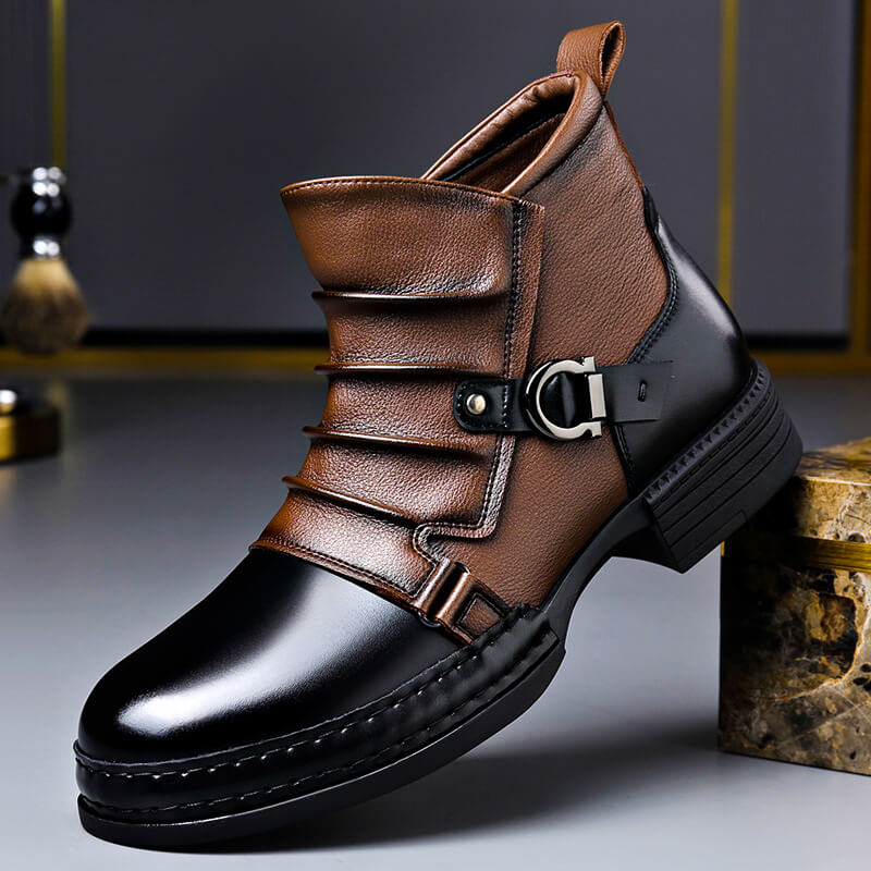 Authentic Real Leather Ankle Boots