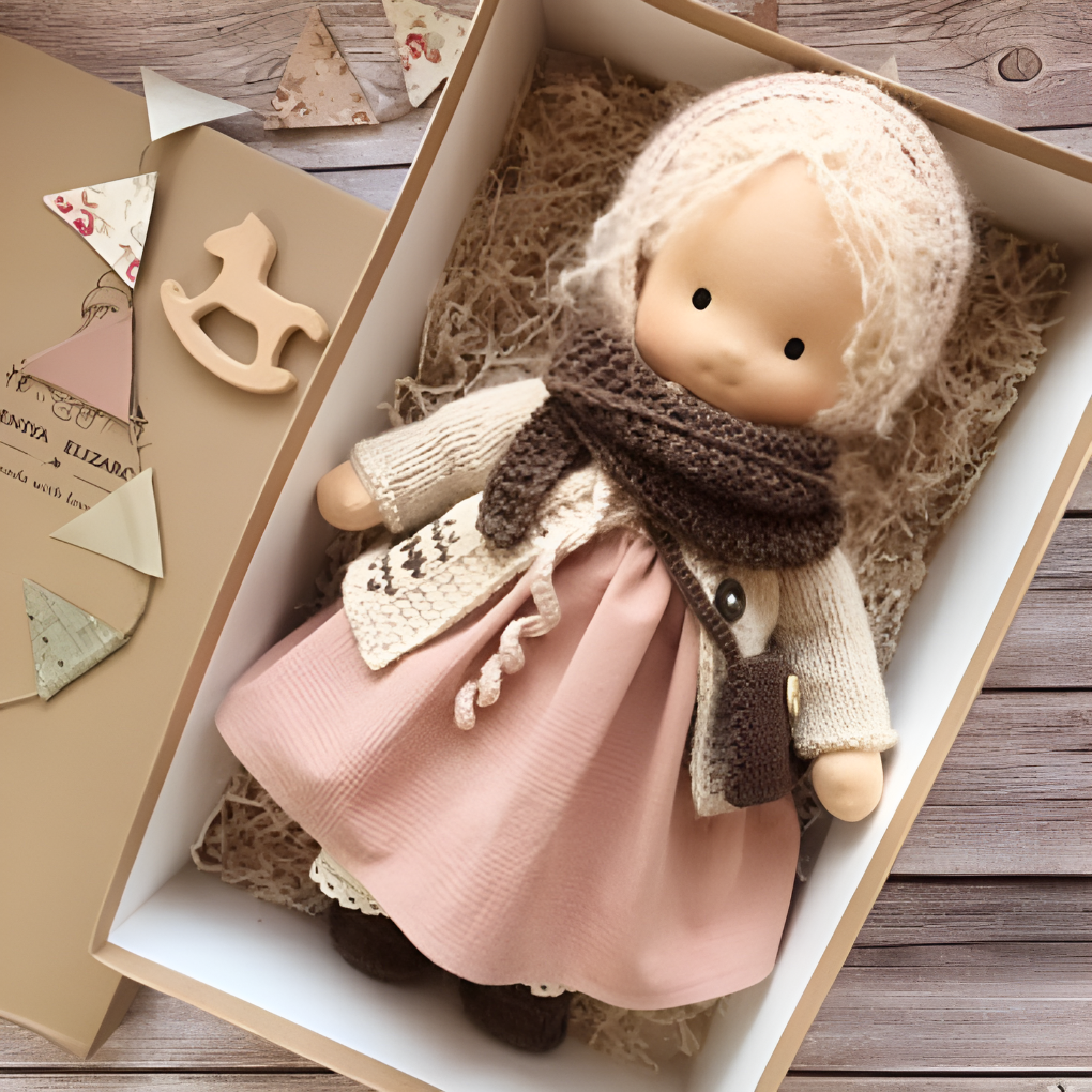 Waldorf Cuddly Doll Handmade