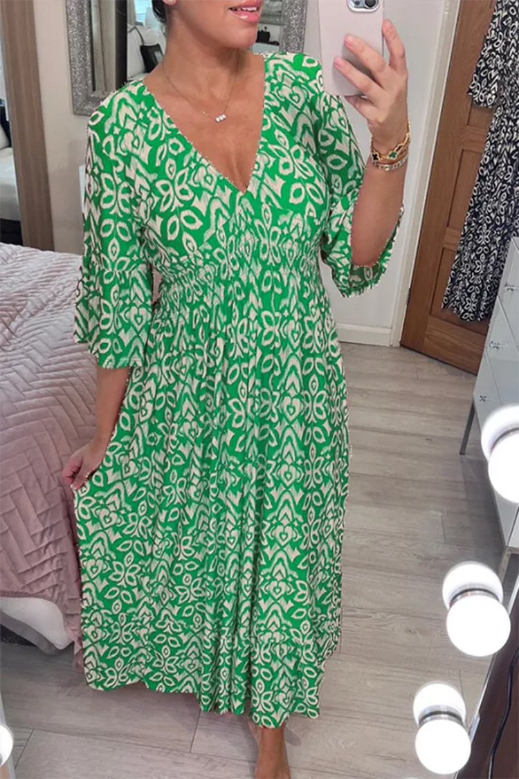 Women's Flowy Long Evening Dress Tummy Control