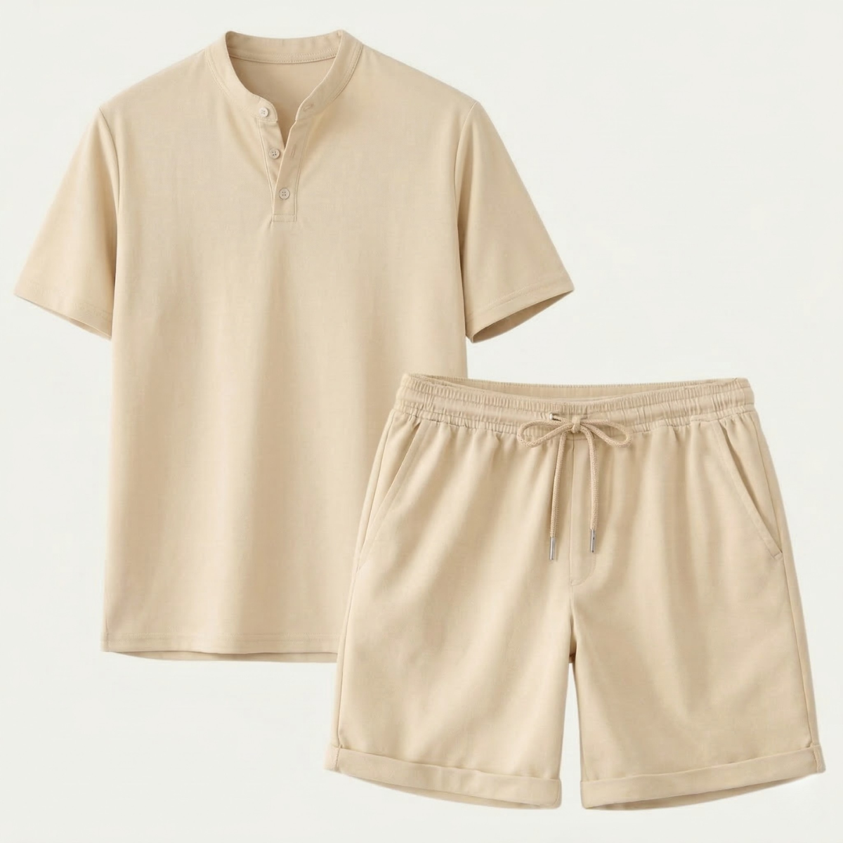 Men's Casual Summer Set T Shirt And Shorts