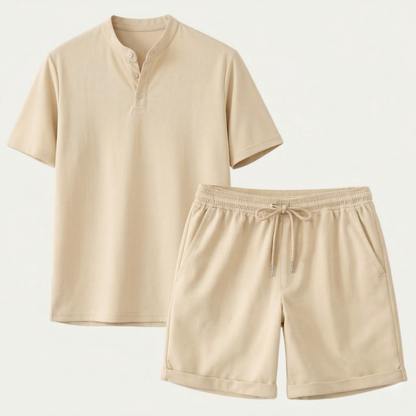 Men's Casual Summer Set T Shirt And Shorts