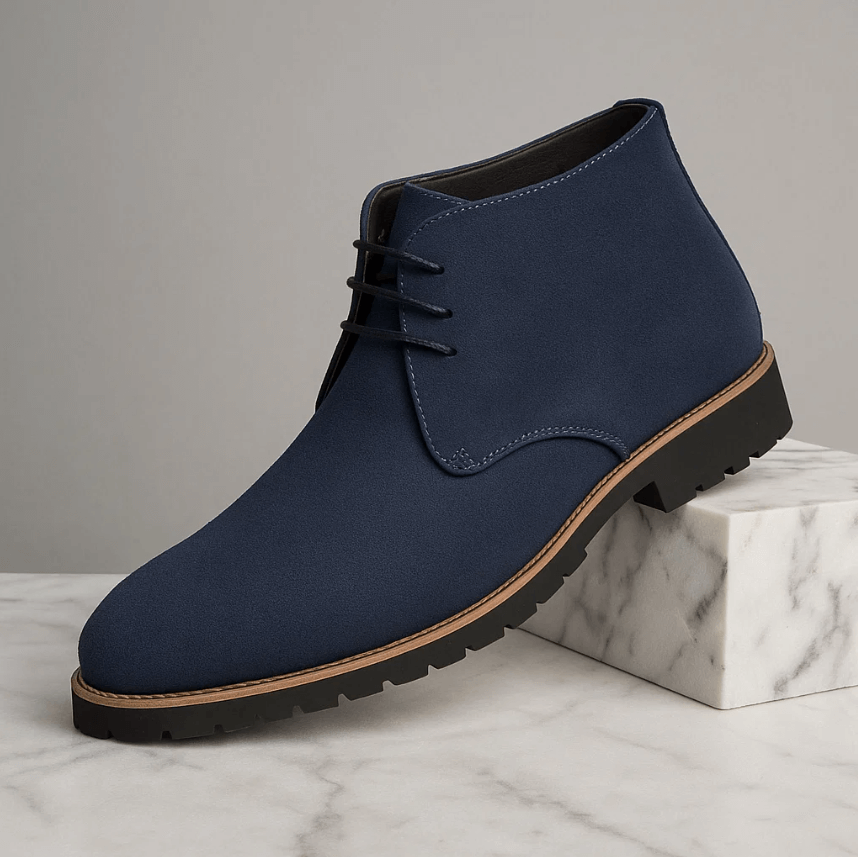 Traditional Leather Mens Ankle Boots