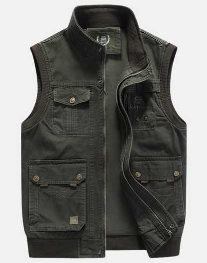 Men's Utility Vest Multi Pocket