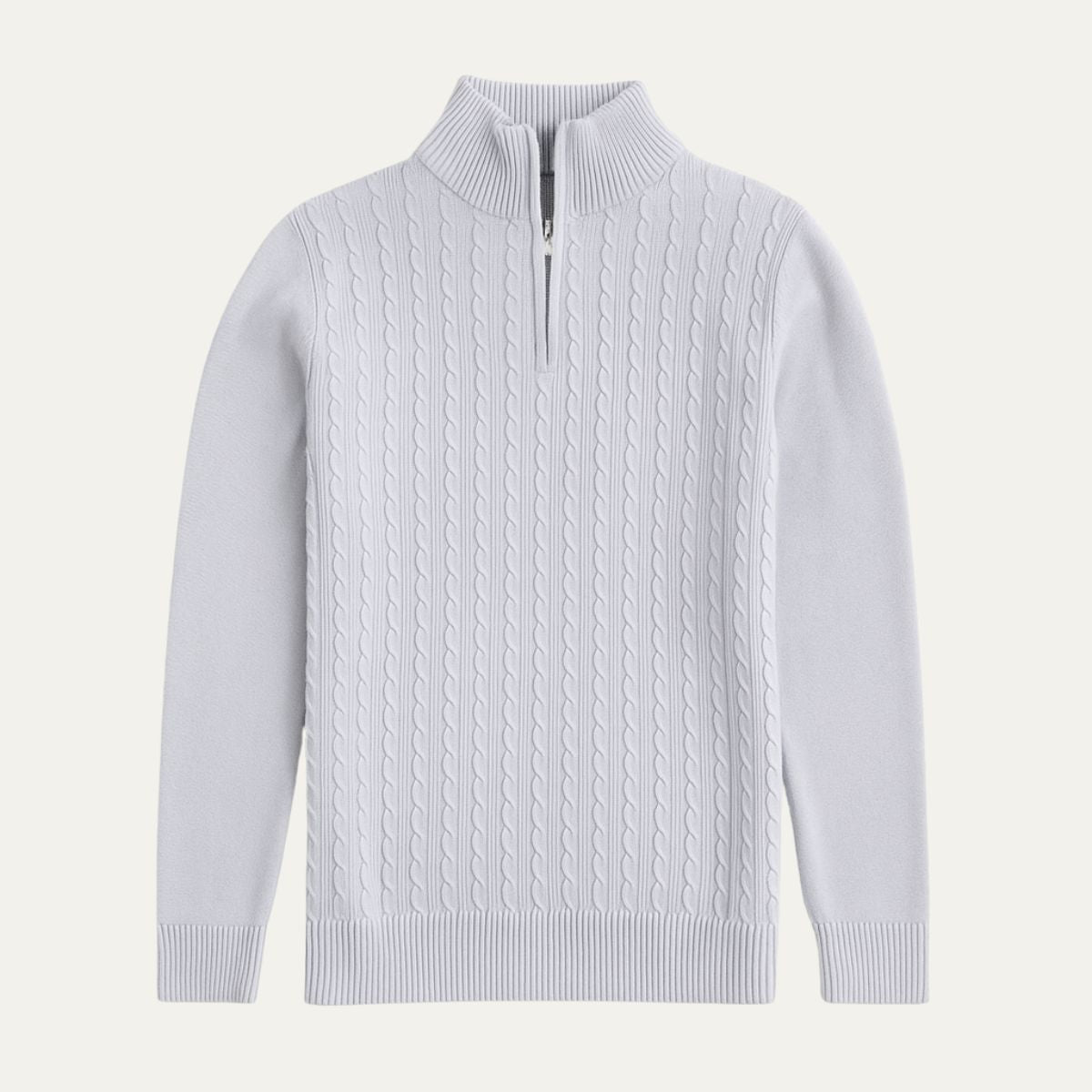 Gstaad Men's Quart Zip Sweater - VibreMode