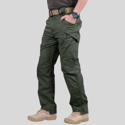 Men's Stretch Cargo Pants Casual Khaki