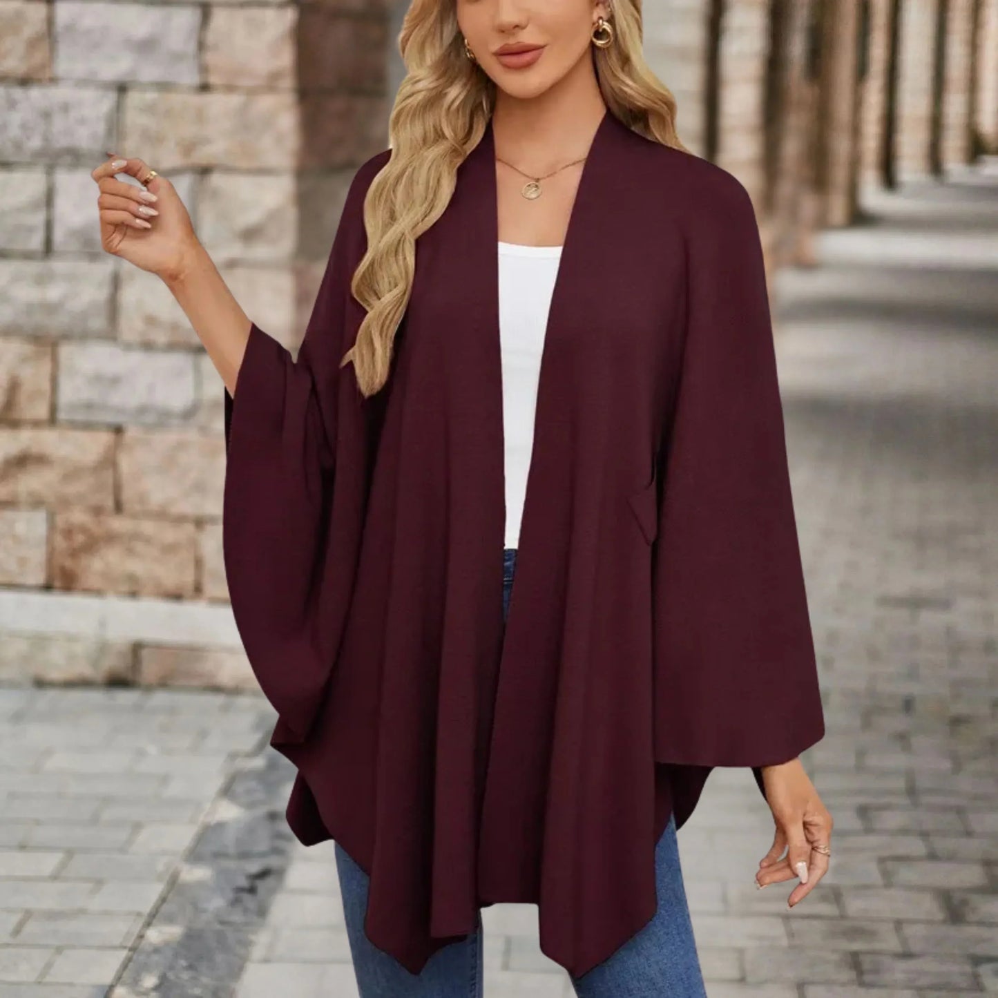 Chic Wrap Around Poncho