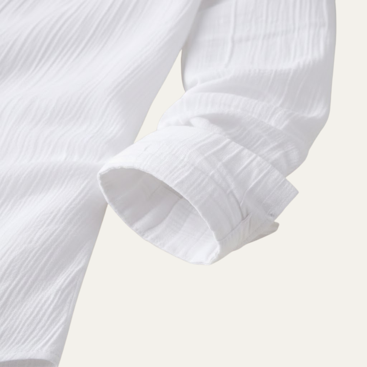 Men's Slim Fit Dress Shirt White Cotton