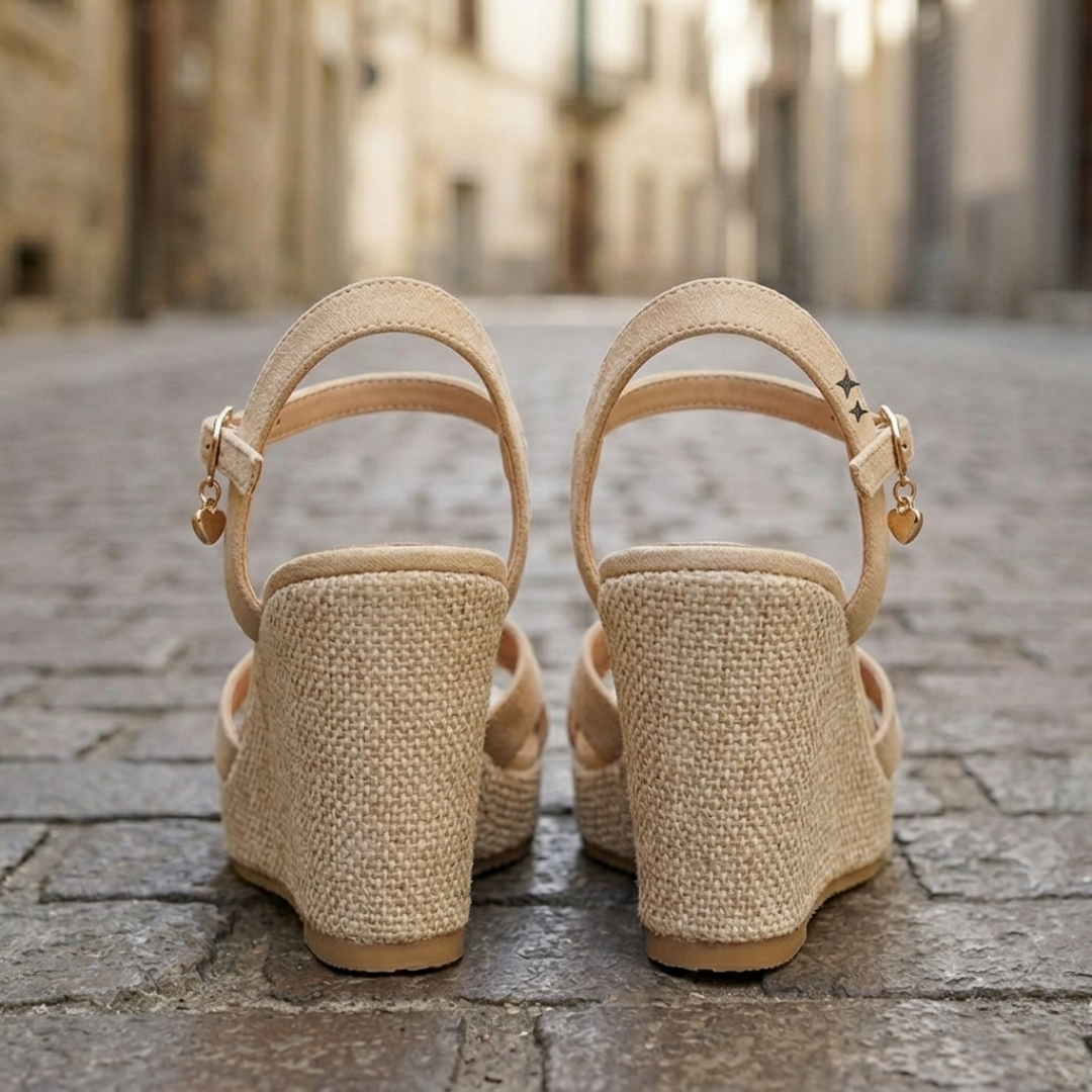 Women’s Wedge Sandals Ankle Strap Platform Espadrille Heels