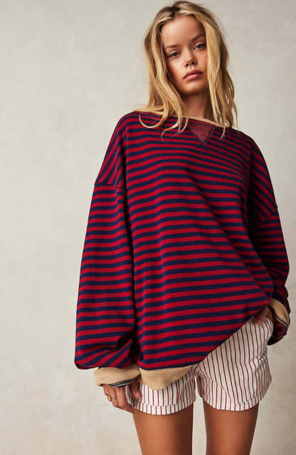 Soft Plush Crew Neck Sweater