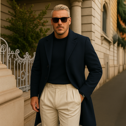 Langley Men's Mid-Length Coat