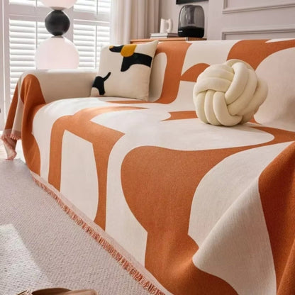 Geometric Sofa Slipcover