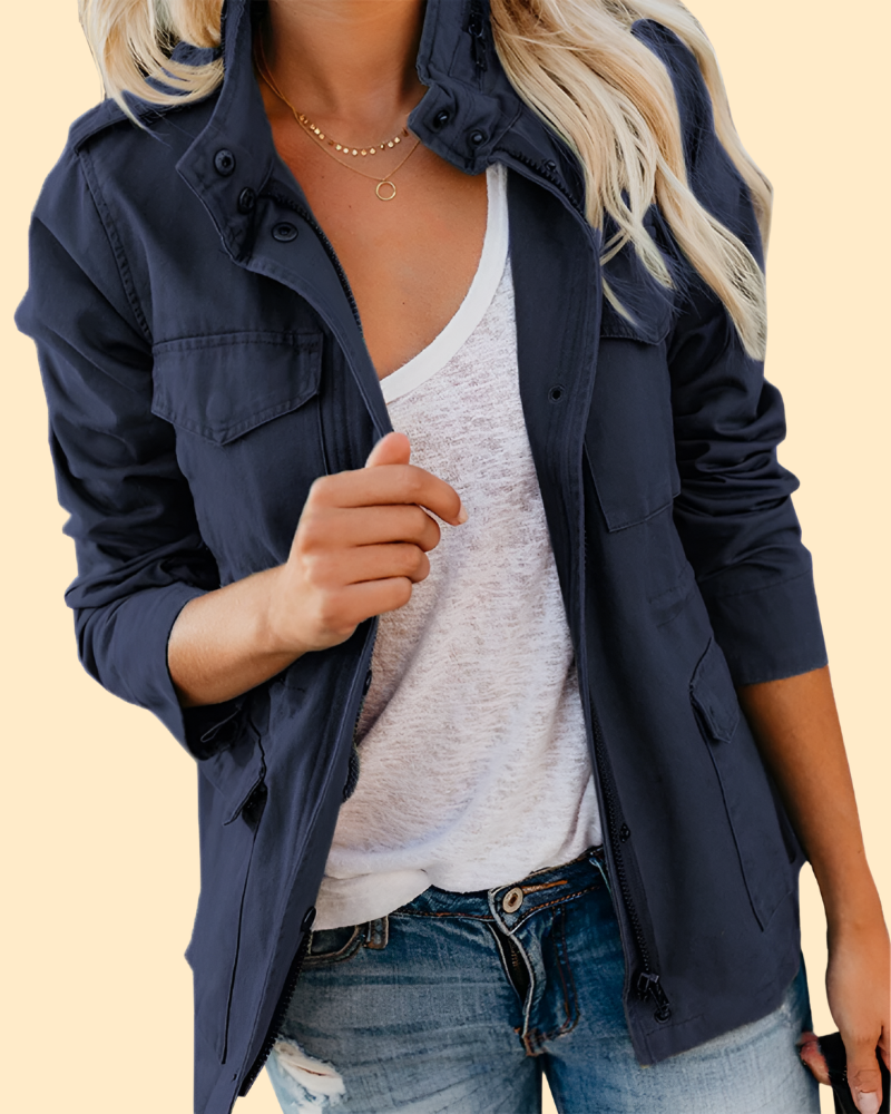 Women's Denim Jacket Soft Blue