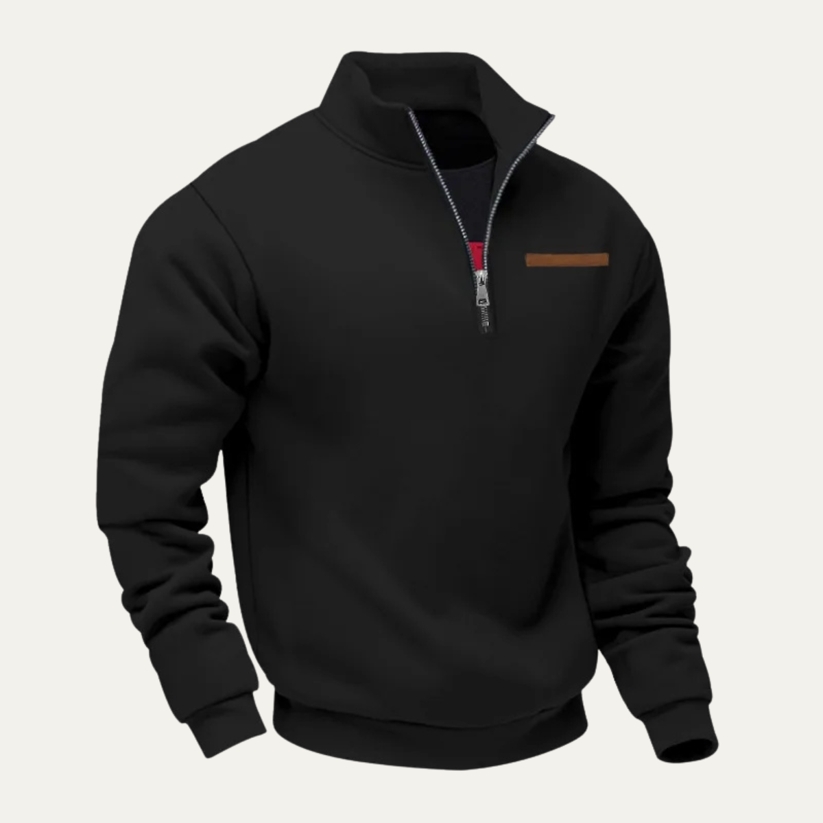 Wexley Men's Warm Half Zip Sweater